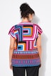 T-Shirt, grafischer Druck, Oversized, Rundhals, Halbarm