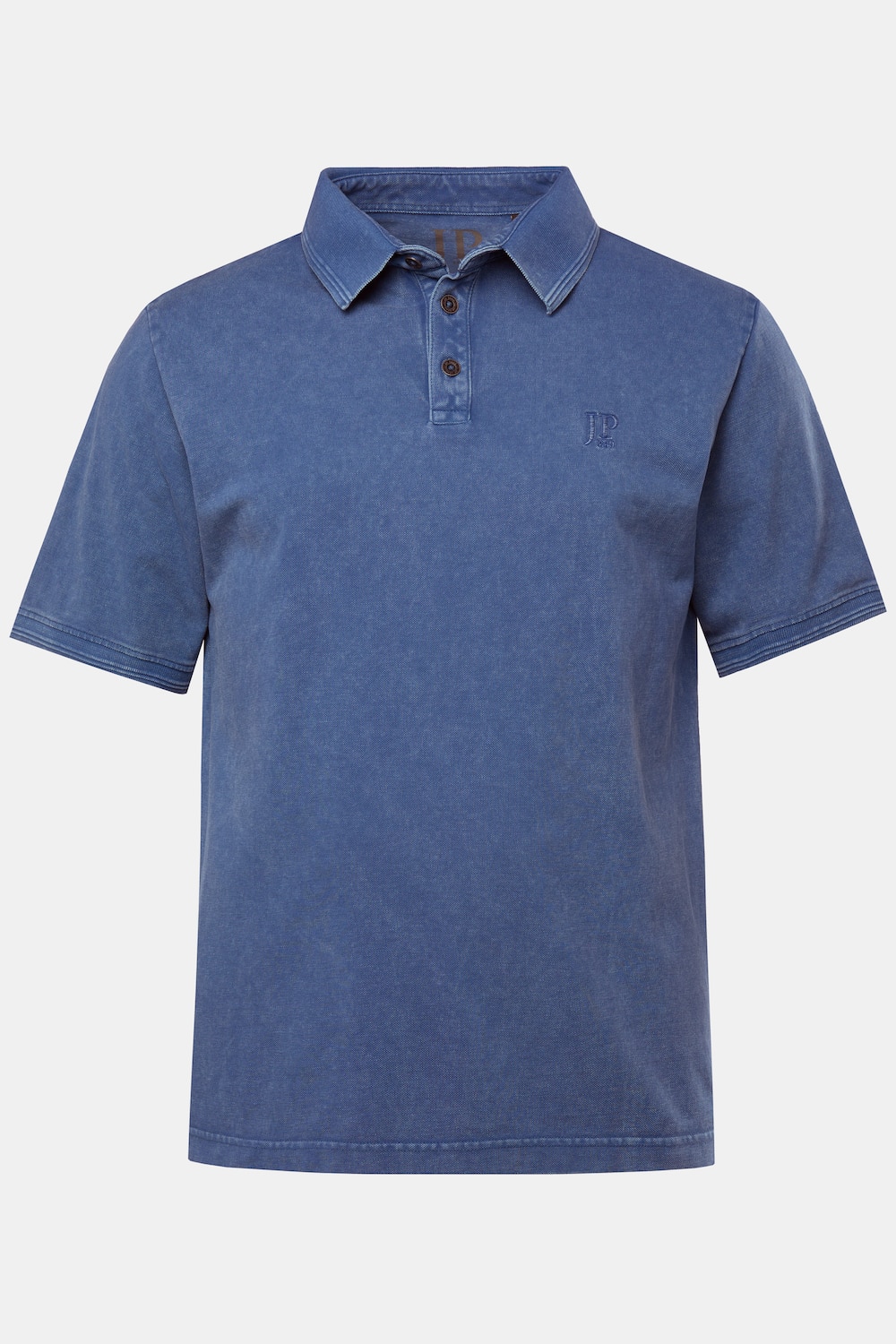 JP1880 poloshirt, korte mouwen, piqué, kraag met print, tot 8XL