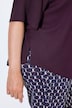 Blouse, structuur, overhemdkraag, korte mouw