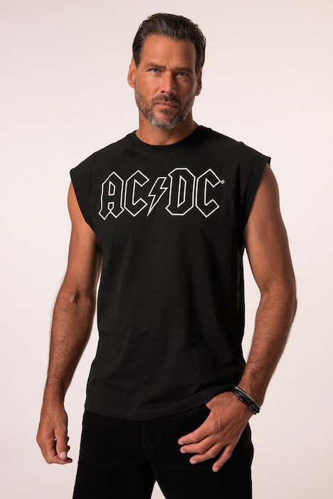 JP1880 Tanktop AC/DC, Bandshirt, Rund hals, til 8 XL