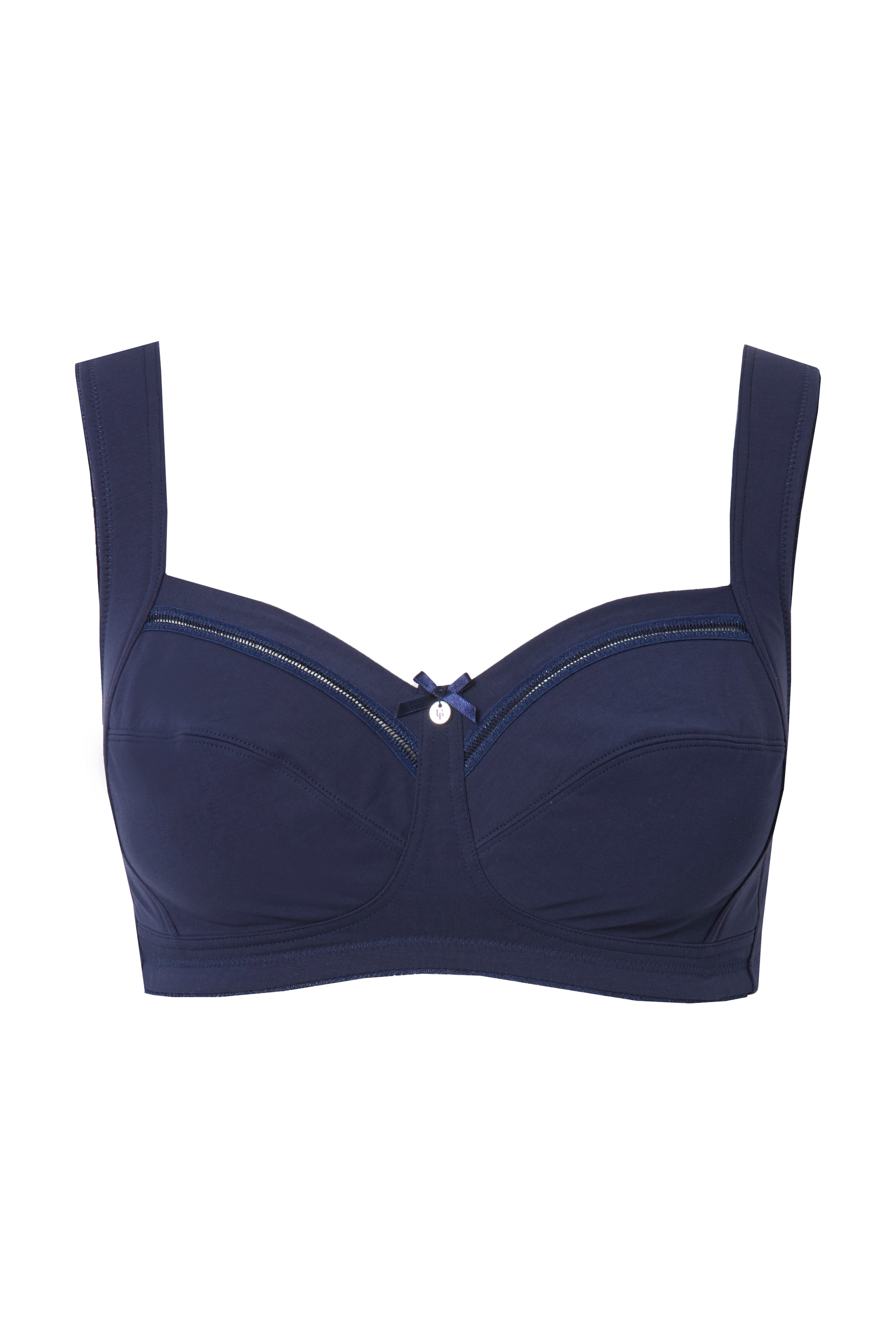 Ulla Popken Damen große Größen Entlastungs BH bügellos Spitze Cup C H 838461