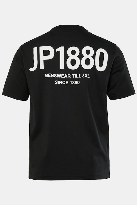 JP1880 T-Shirt, Halbarm, Brust-Print, Rundhals, bis 8 XL