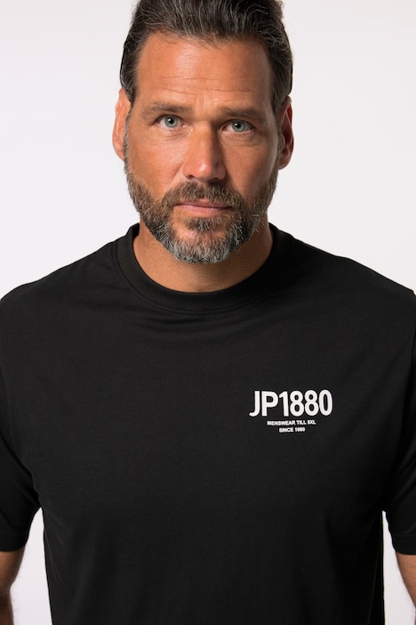 JP1880 T-Shirt, Halbarm, Brust-Print, Rundhals, bis 8 XL