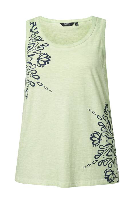 Top, mandaly, A střih, kulatý výstřih, bez rukávů