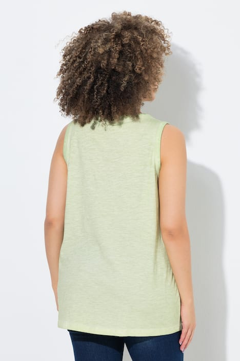 Top, Mandalas, A-Linie, Rundhals, ärmellos