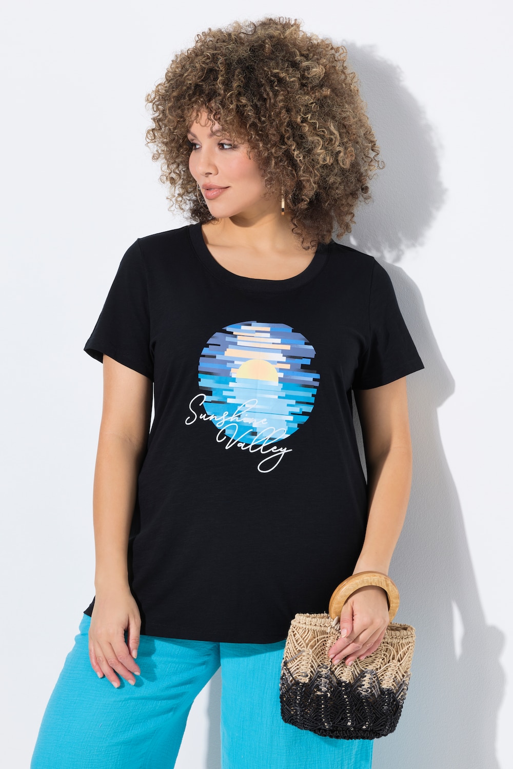 T-Shirt, Sunshine Valley, Rundhals, Halbarm