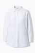 Bluse, A-form, hulbroderi, lange ærmer
