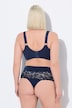 Lace Panel Underwire-Free Relief Bra
