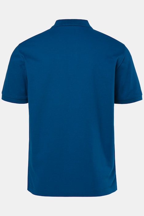 Lot de 2 polos JP 1880 en tissu piqué, manches courtes et motif brodé sur la poitrine - jusqu'au 8 XL