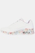 Skechers sneakers, blomster, memory foam, komfortbredde