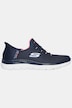 Skechers Slip-Ons, Memory Foam, vegan, Weite H