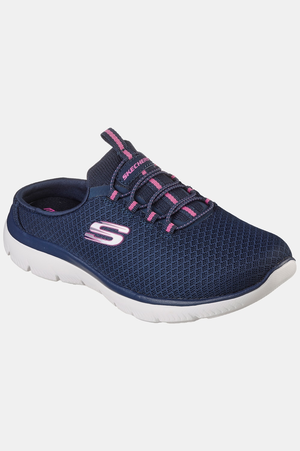 Skechers Schlupf-Sneaker, Damen, blau, Größe: 42, Sonstige, Ulla Popken