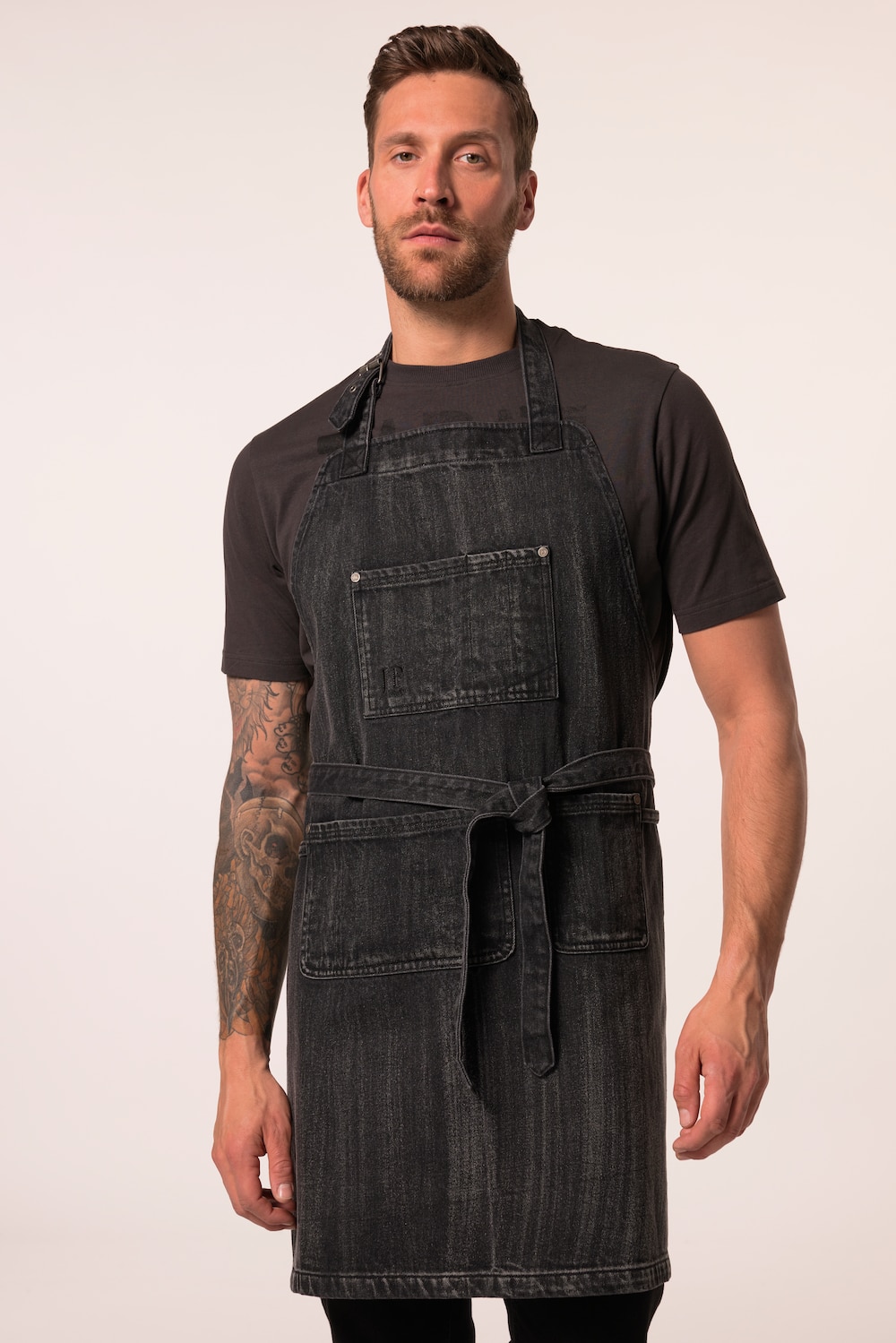 JP1880 grillschort, denim, zakken