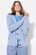 Strikkejakke, oversized, strukturstrikk