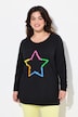 Shirt met lange mouwen, neon ster