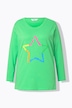 Shirt met lange mouwen, neon ster