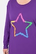 Shirt met lange mouwen, neon ster