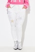 Broek, jogg-style, conventioneel met sterrenprint