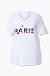 T-shirt, A-lijn, PARIS