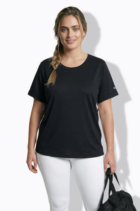 Funktions-Shirt, Rundhals, Halbarm, recycelt