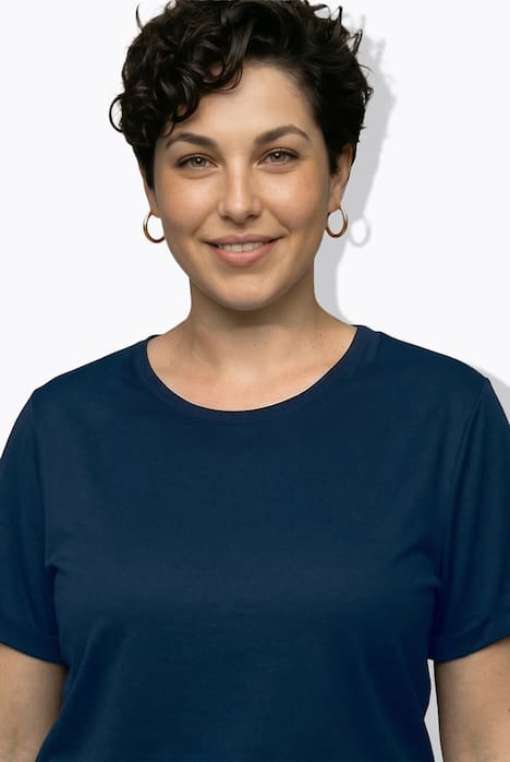 Funktions-Shirt, Rundhals, Halbarm, recycelt