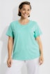 Koszulka funkcyjna, SPF 50+, okrągły dekolt, krótki rękaw, z recyklingu