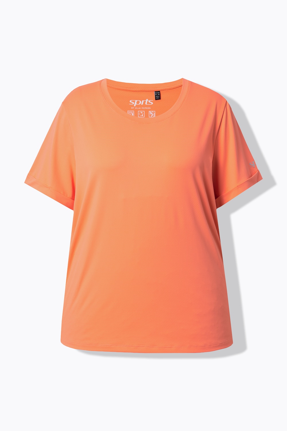 Functioneel shirt, LSF 50+, ronde hals, halflange mouwen, gerecycled