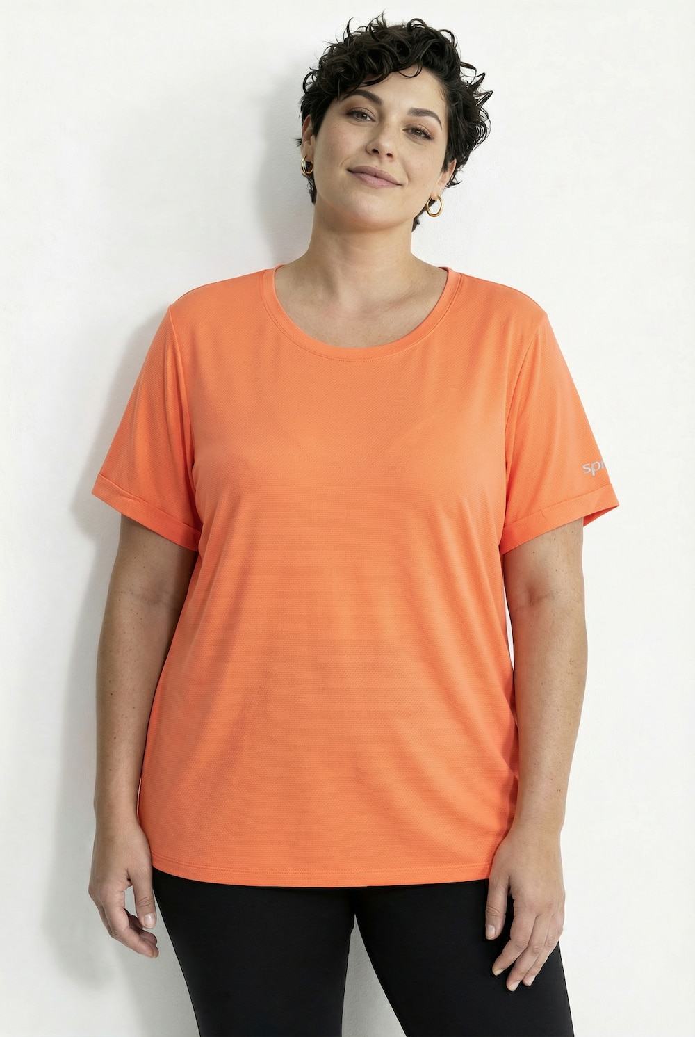 Funktions-Shirt, Rundhals, Halbarm, recycelt