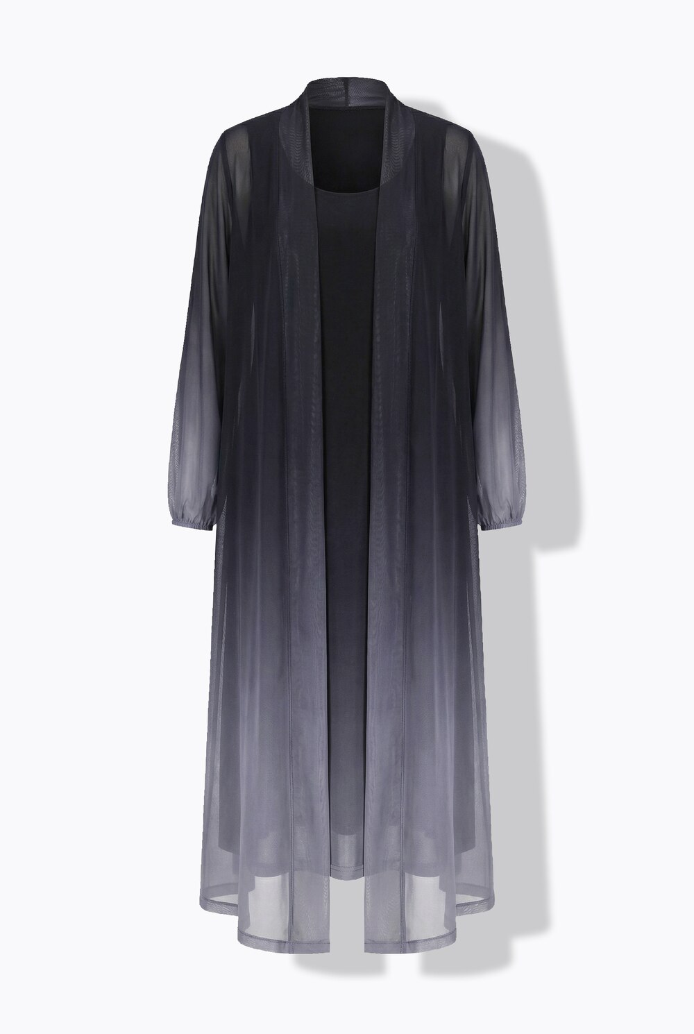Stora storlekar Jacka, Dam, svart, storlek: 54, Polyester/Elastan, Mia Moda