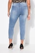 Vaqueros Skinny, Slim Fit, rayas de leopardo, 5 bolsillos