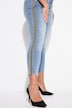 Vaqueros Skinny, Slim Fit, rayas de leopardo, 5 bolsillos