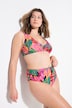 Bikini-slip, trusse, høj talje, jungleprint