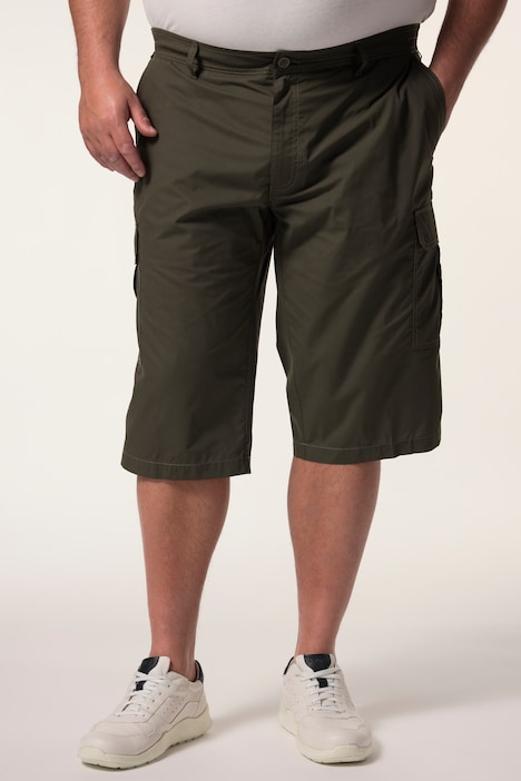 Men+ Cargo-capri UV-, muggenschild, elastische tailleband, tot 8 XL