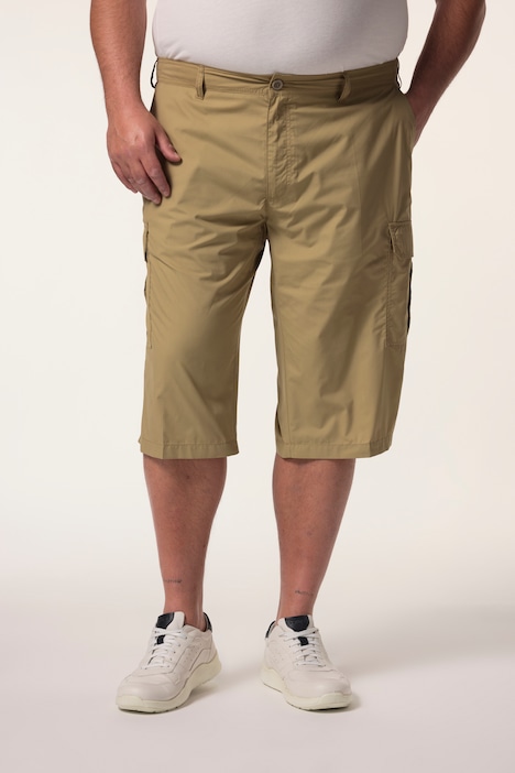 Men+ Cargo-capri UV-, muggenschild, elastische tailleband, tot 8 XL