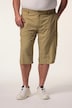 Men+ cargo-capri UV-, myggebeskyttelse, elastisk linning, op til 8XL