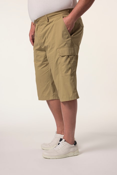 Men+ Cargo-capri UV-, muggenschild, elastische tailleband, tot 8 XL