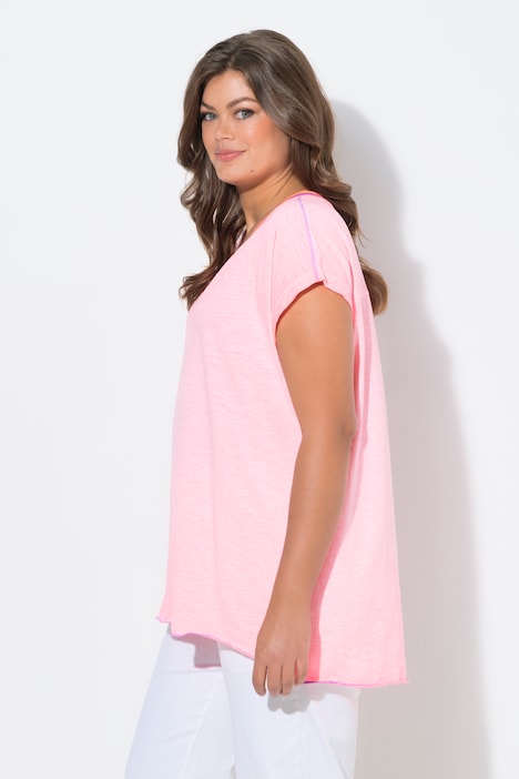 T-Shirt, 1/2-Arm, V-Ausschnitt