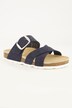 Mules en nubuck Rohde - largeur confortable