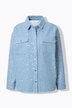 Camisa, oversize, lentejuelas, look vaquero