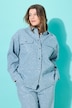 Camisa, oversize, lentejuelas, look vaquero