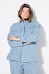Camisa, oversize, lentejuelas, look vaquero