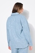 Camisa, oversize, lentejuelas, look vaquero