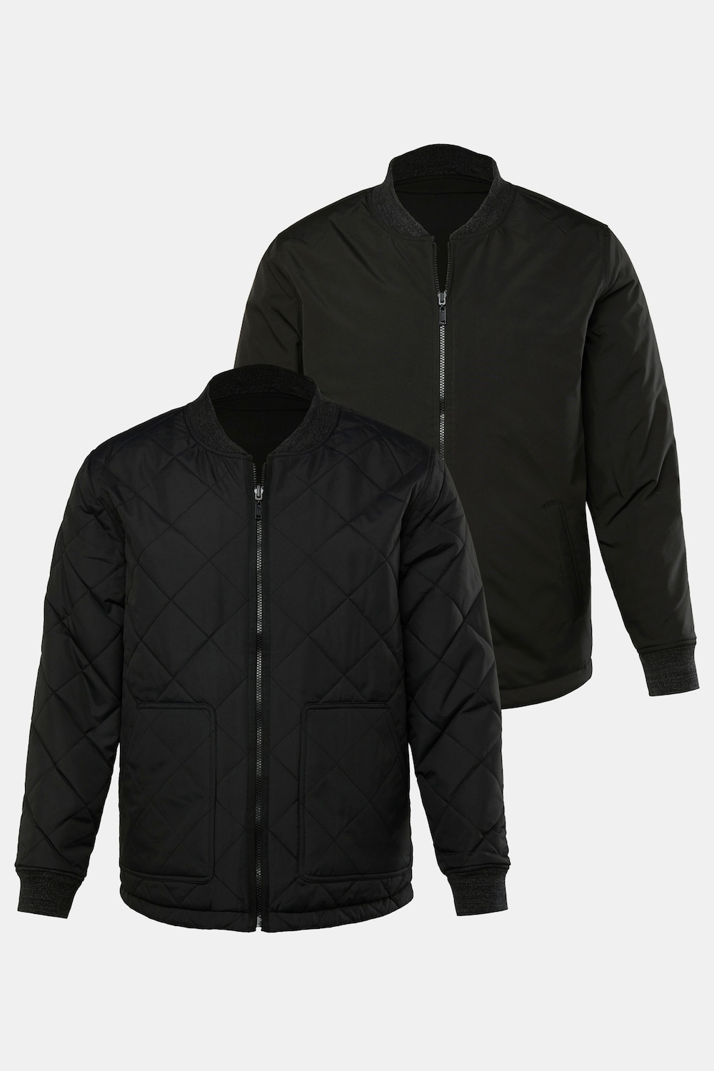 JP 1880 omkeerbare jas, collegeblouson, collegekraag, tot 8XL