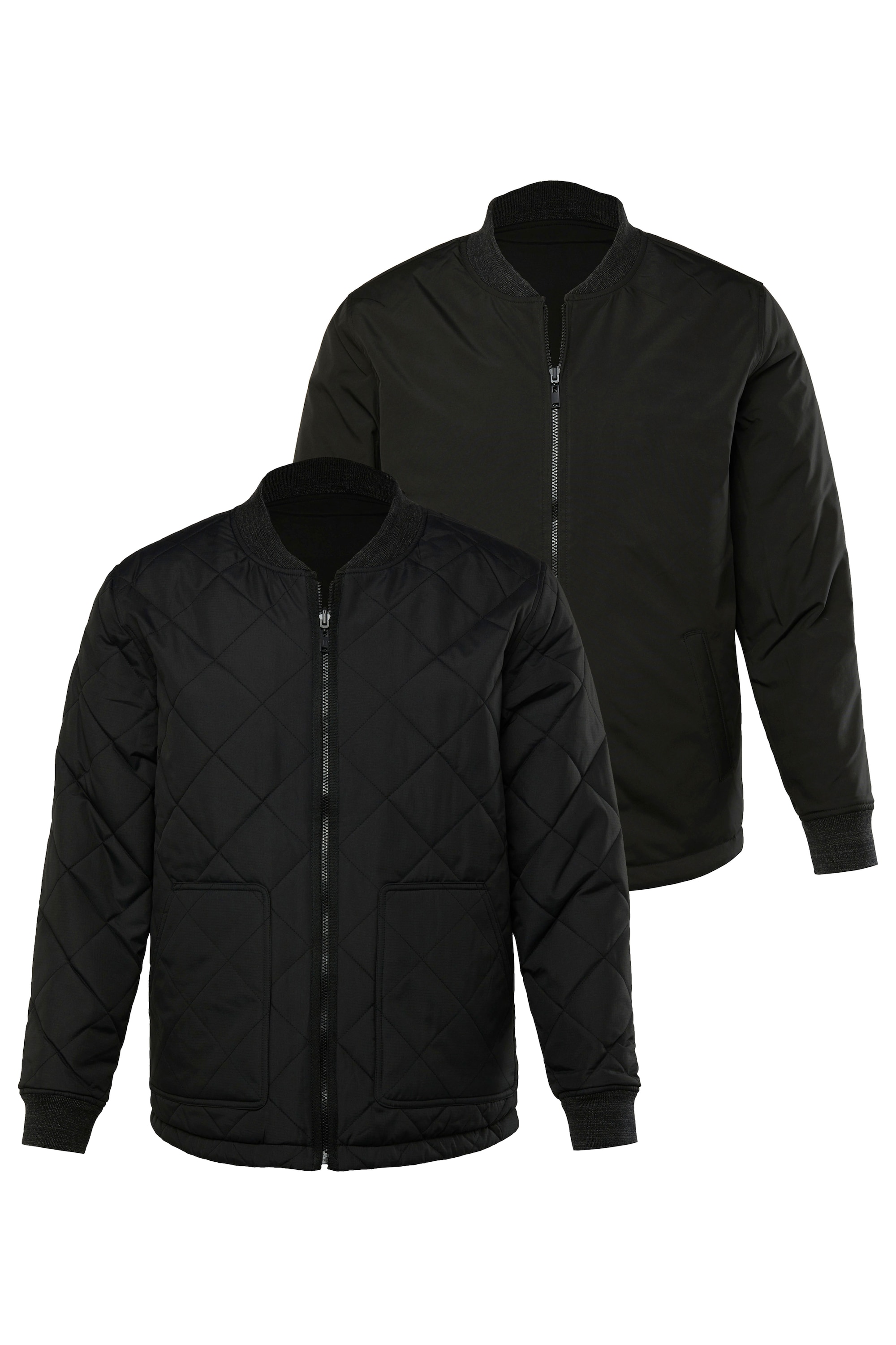 JP 1880 Herren große Größen JP 1880 Wendejacke Collegeblouson Collegekragen