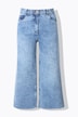Jeans-Culotte, Wide Legs, 5-Pocket, cutted Saum