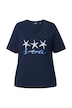 Tričko, hvězdice, Classic, výstřih do V, krátké rukávy