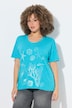 T-Shirt, Meerestiere, Oversized, Rundhals, Halbarm