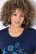 T-shirt, zeedieren, oversized, ronde hals, korte mouwen