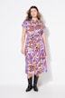 Robe maxi oversize, imprimé cachemire