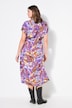 Robe maxi oversize, imprimé cachemire